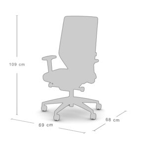 Assmann Bürostuhl Streamo Synchronmechanik AD14100007-g